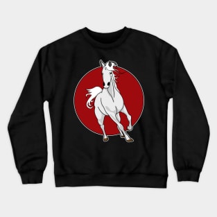 White Horse Crewneck Sweatshirt